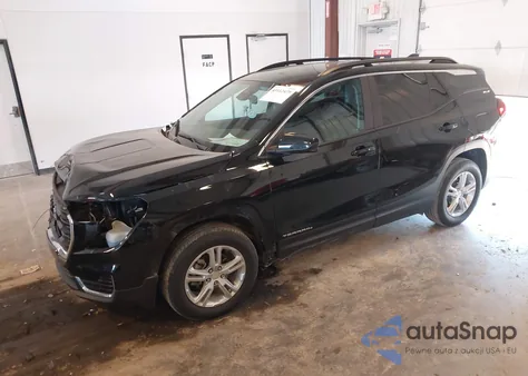 2022 GMC Terrain Awd Sle z USA, uszkodzony, nr VIN 3GKALTEVXNL225560